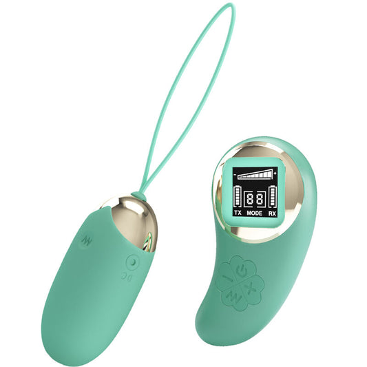 PRETTY LOVE - MINA EGG VIBRATOR REMOTE CONTROL GREEN
