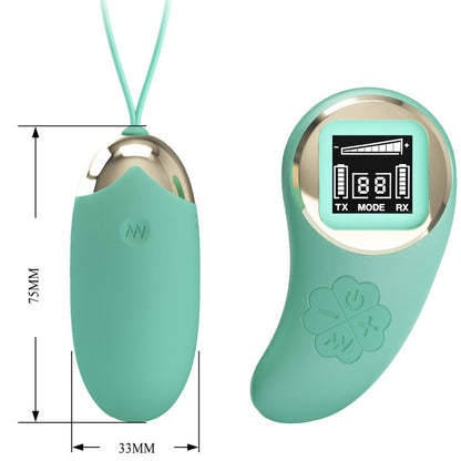 PRETTY LOVE - MINA EGG VIBRATOR REMOTE CONTROL GREEN