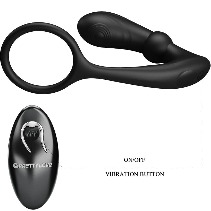 Pretty Love - Warren Ring &amp; Black Anal Vibrador