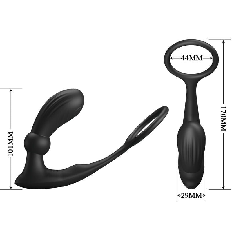 Pretty Love - Warren Ring &amp; Black Anal Vibrador