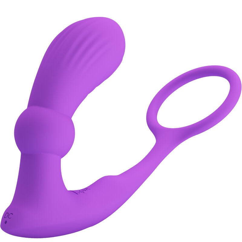 Pretty Love - Warren Ring &amp; Vibrador Anal Violet