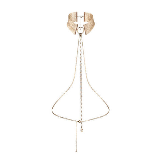 BIJOUX INDISCRETS - DÃSIR MÃTALLIQUE COLLAR METLICO DORADO