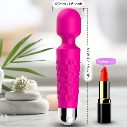 ARMONY - POSTMAN MASSAGER & VIBRATOR FLEXIBLE HEAD FUCHSIA