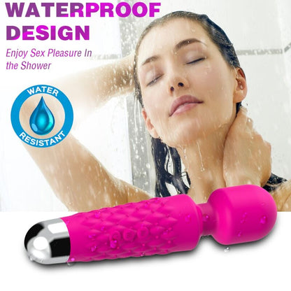 ARMONY - POSTMAN MASSAGER & VIBRATOR FLEXIBLE HEAD FUCHSIA