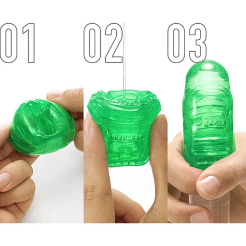 TENGA - UNI EMERALD MASTURBATOR Fingerborg