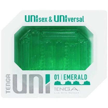 TENGA - UNI EMERALD MASTURBATOR Fingerborg