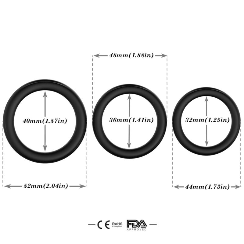 ARMONY - TRIPLE ANELL SILICONA LLUMINÓS