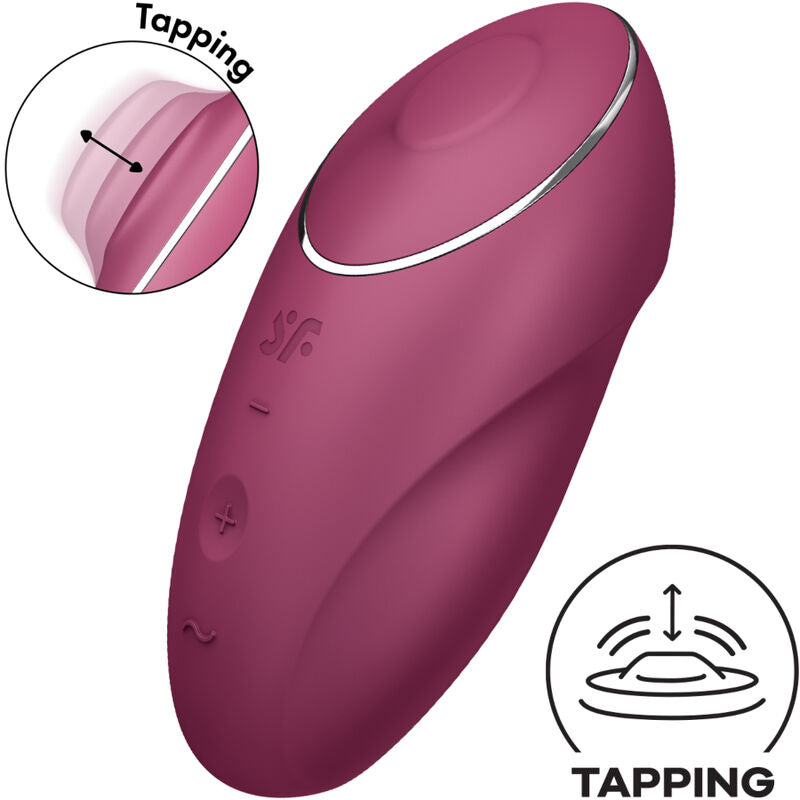 SATISFYER - TAP & CLIMAX 1 VIBRADOR LAY-ON