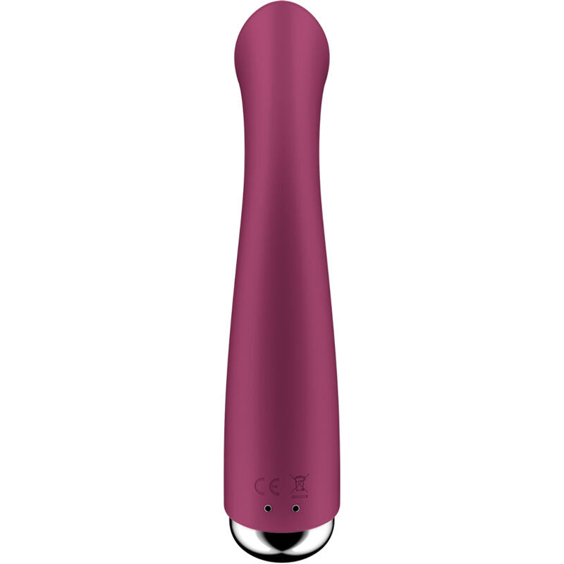 SATISFYER - SPINNING G-SPORT 1 ROTATING VIBRATOR RED