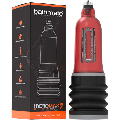 BATHMATE - HYDROMAX 7 WIDE BOY X30 VERMELL