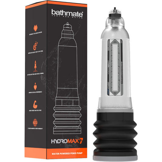 BATHMATE - HYDROMAX 7 BOMBA AUGMENT PENIS TRANSPARENT