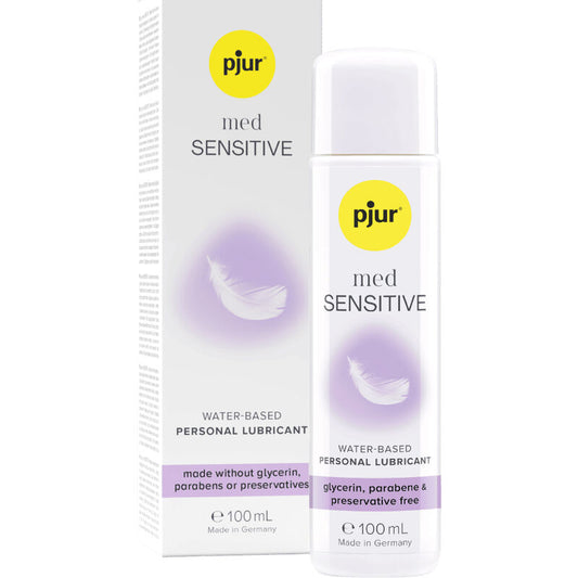 PJUR - MED SENSITIVE GLIDE VATTENBASERAT GLÖMMEDEL 100 ML