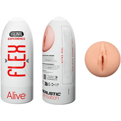 ALIVE - FLEX MASTURBADOR MASCULÍ VAGINA TALLA M