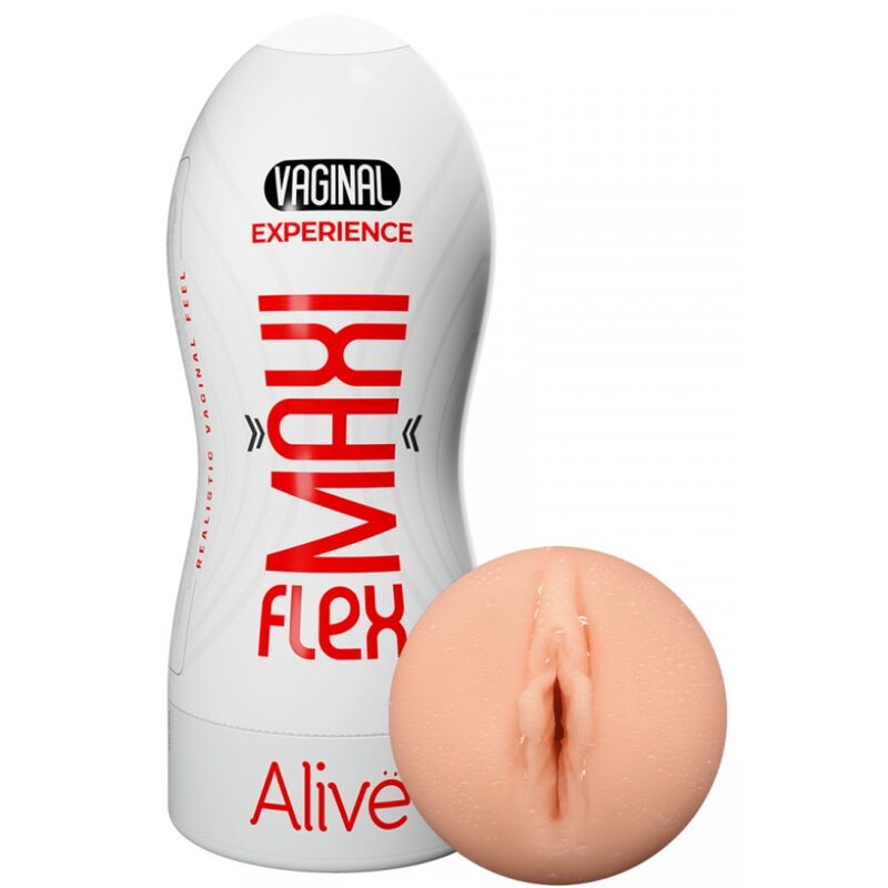 ALIVE - MAXI FLEX MAN MASTURBATOR VAGINA STORLEK L