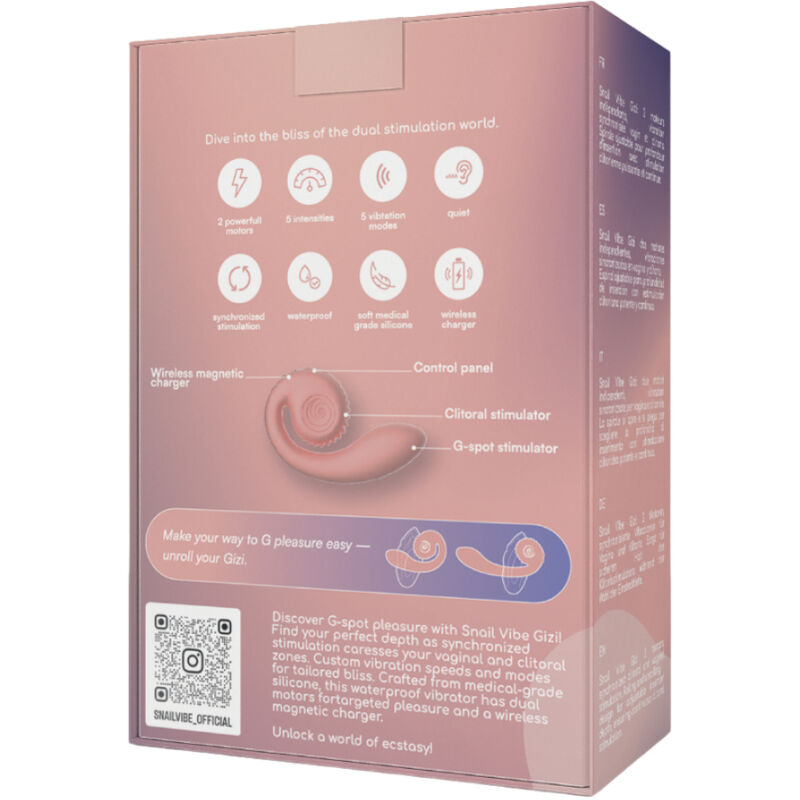 SNAIL VIBE - GIZI ESTIMULADOR DUAL