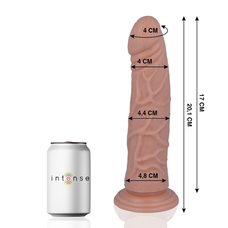 MR INTENSE - 22 REALISTIC PENIS 20.1 CM -OR- 4.4 CM