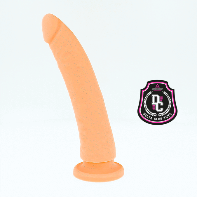 DELTA CLUB - REALISTIC NATURAL MEDICAL SILICONE DILDO 23 CM -O- 4.5 CM
