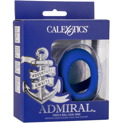 CALEXOTICS - ADMIRAL COCK BALL DOBLE ANELL BLAU