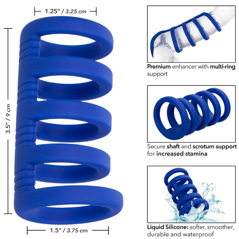 ADMIRAL - XTREME BLUE PENIS CAGE