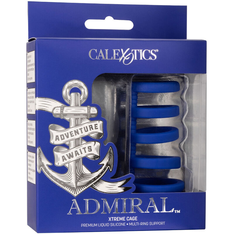 ADMIRAL - XTREME BLUE PENIS CAGE