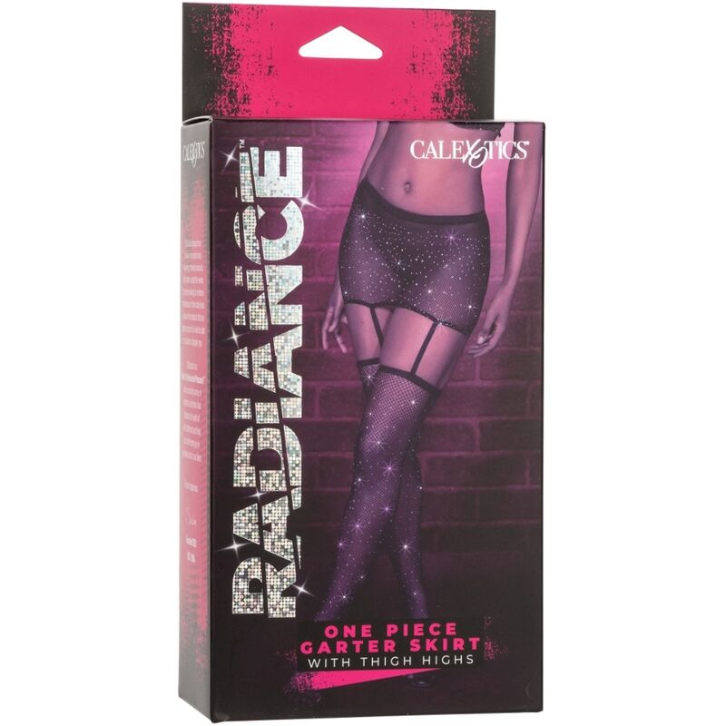 CALEXOTICS - RADIANCE THIGH-LENGTH GARTER SKIRT