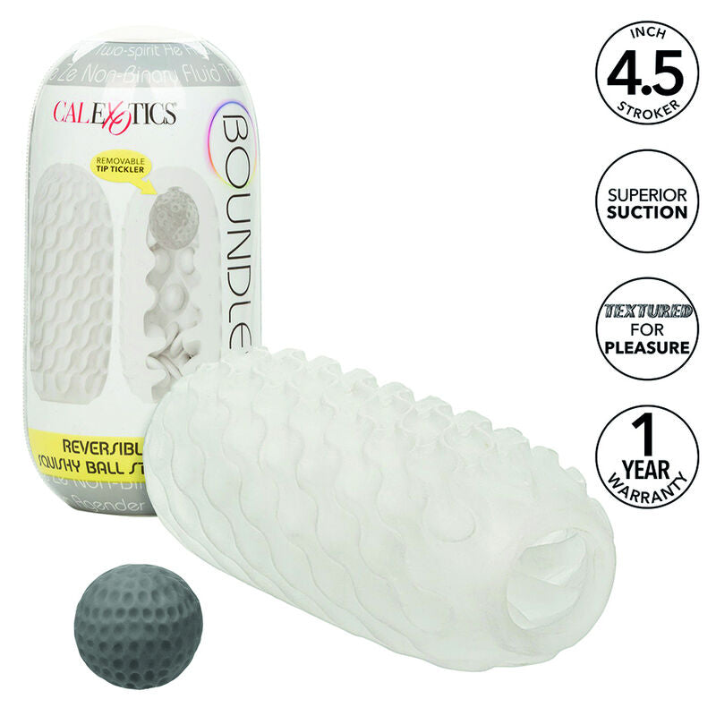 CALEXOTICS - BOUNDLESS STROKER TOU REVERSIBLE GRIS