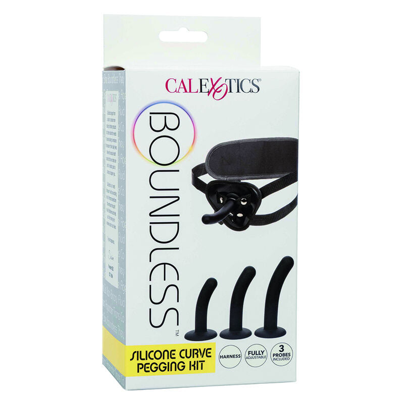 CALEXOTICS - BOUNDLESS KIT CURVED SILICONE HARNESS