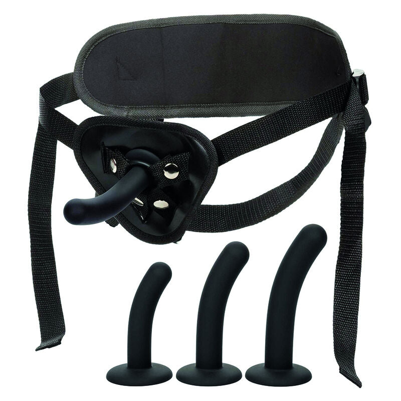 CALEXOTICS - BOUNDLESS KIT CURVED SILICONE HARNESS
