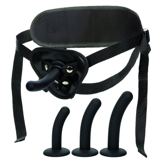 CALEXOTICS - BOUNDLESS KIT CURVED SILICONE HARNESS