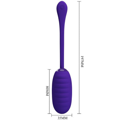 PRETTY LOVE - KIRK RECHARGEABLE VIBRATING EGG, LILAC
