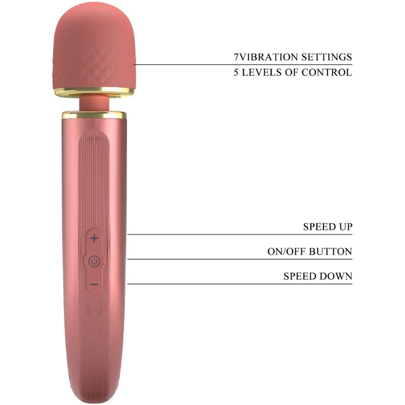 PRETTY LOVE - PINK 7-MODE VIBRATION MASSAGER