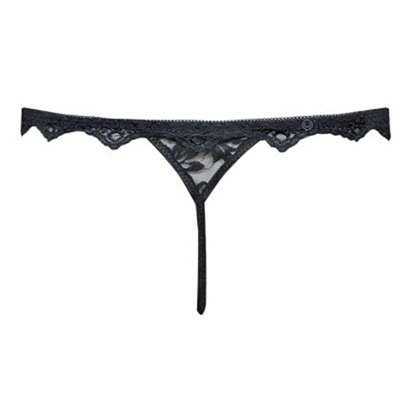 LIVCO CORSETTI FASHION - BELITA LC 90231 SUJETADOR + PANTY + LIGUERO NEGRO L/XL