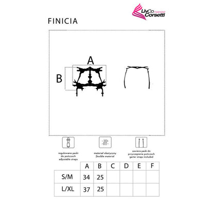 LIVCO CORSETTI FASHION - FINICIA LC90724 LIGUERO