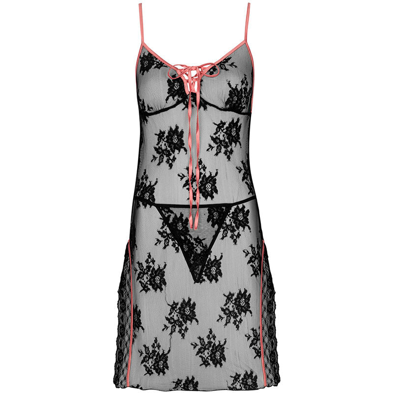 LIVCO CORSETTI FASHION - KARONIN LC 90628 SKIRT + PANTY BLACK L/XL