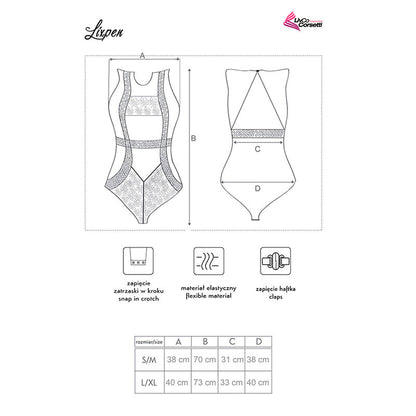 LIVCO CORSETTI FASHION - LIXPEN LC 90612 BODY