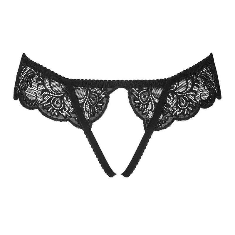 LIVCO CORSETTI FASHION - LOVE STORY LC 90679 CROTCHLESS PANTY BLACK S/M