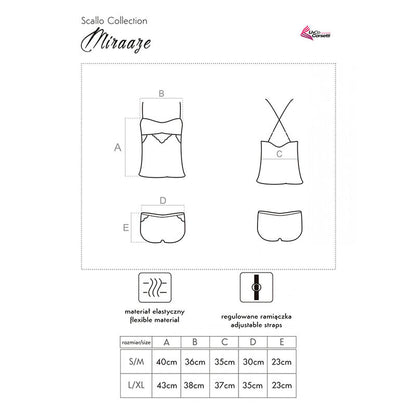 LIVCO CORSETTI FASHION - MIRAAZE LC 90567 CAMISETA + SHORTS