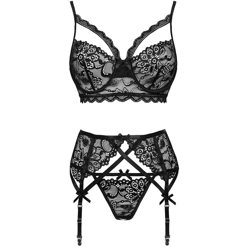 LIVCO CORSETTI FASHION - MORIDAM LC 90552 SUJETADOR + LIGUERO + PANTY
