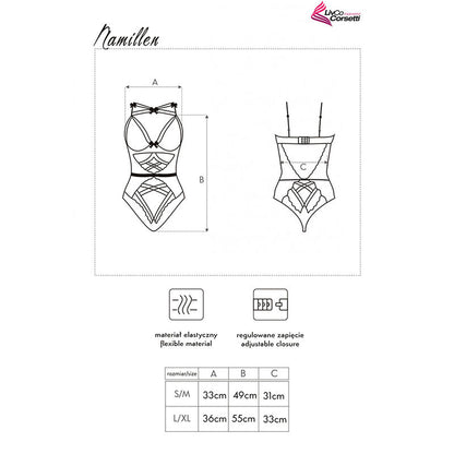 LIVCO CORSETTI FASHION - NAMILLEN LC 90528 BODY