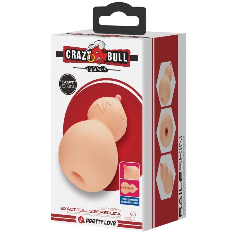 CRAZY BULL - CALABASH MASTUBADOR EN FORMA DE PIT