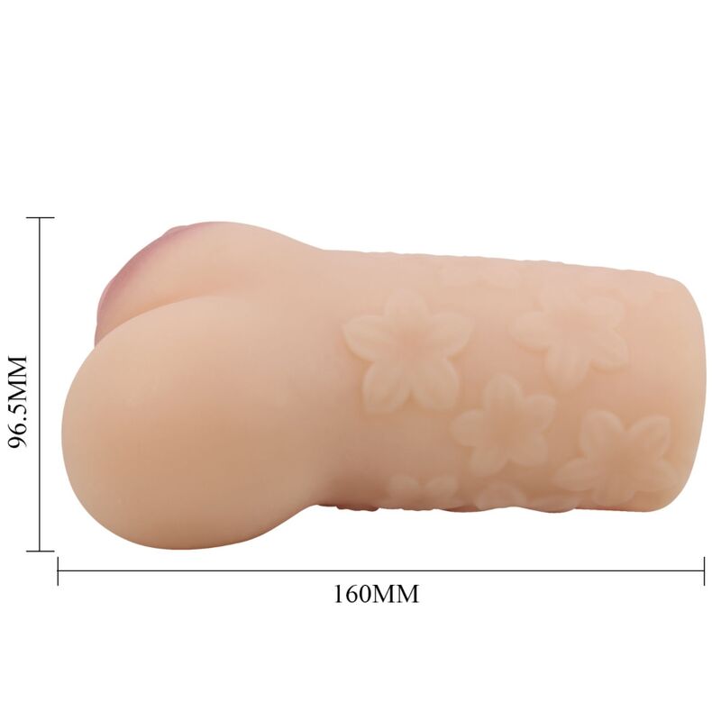 CRAZY BULL - SCARLET VAGINA-SHAPED MASTUFFER