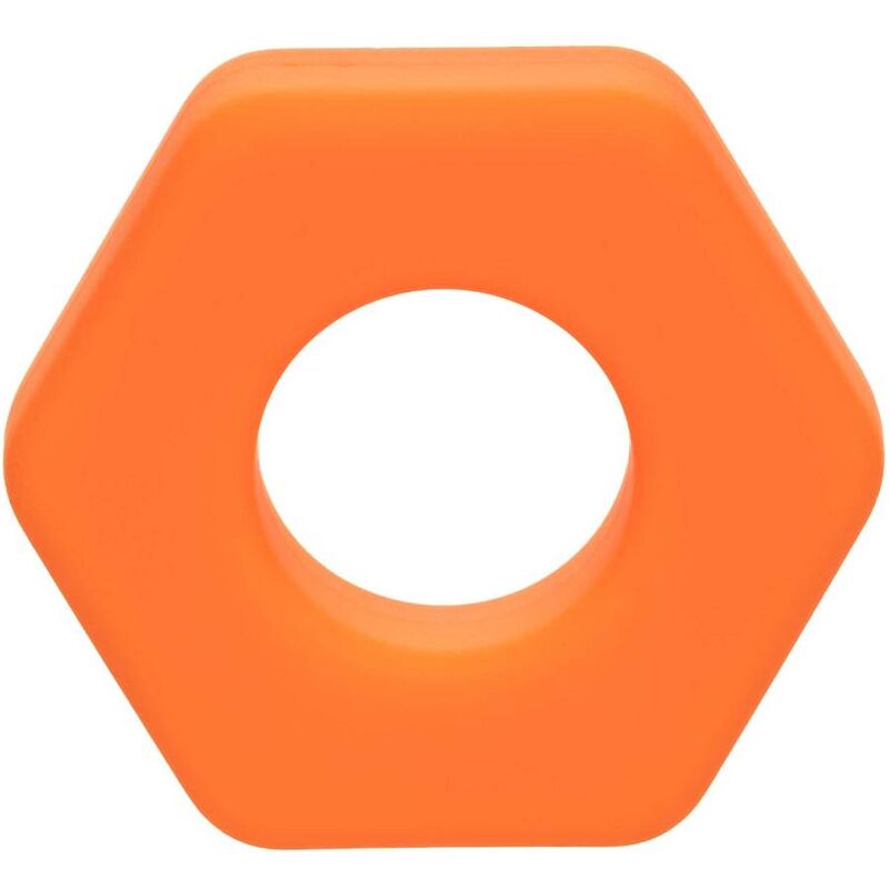 CALEXOTICS - ALPHA LÅNG SEXGONO ORANGE RING