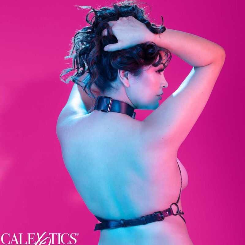 CALEXOTICS - EUPHORIA LARGE SIZE CHAIN ​​NECK HARNESS