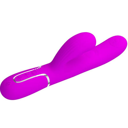 PRETTY LOVE - PERLITA 3-IN-1 MULTIFUNCTION G-SPOT VIBRATOR VIOLET
