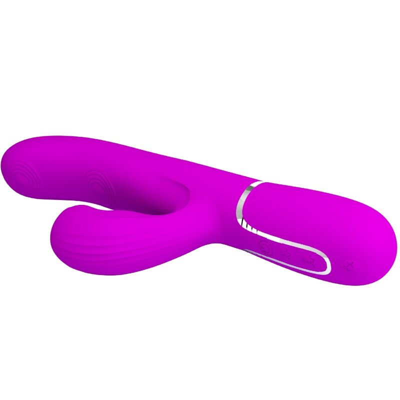 PRETTY LOVE - PERLITA 3-IN-1 MULTIFUNCTION G-SPOT VIBRATOR VIOLET