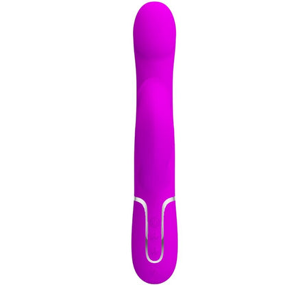 PRETTY LOVE - RABBIT VIBRATOR WITH VIOLET PEARLS