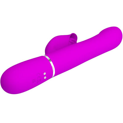 PRETTY LOVE - RABBIT VIBRATOR WITH VIOLET PEARLS