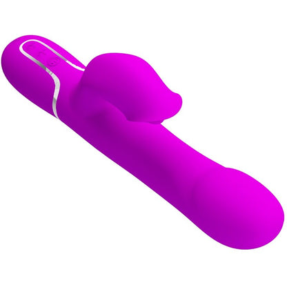 PRETTY LOVE - RABBIT VIBRATOR WITH VIOLET PEARLS