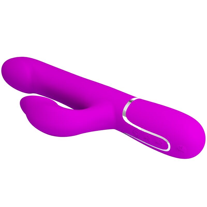 PRETTY LOVE - RABBIT VIBRATOR WITH VIOLET PEARLS