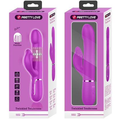 PRETTY LOVE - PURPLE PEARL RABBIT VIBRATOR